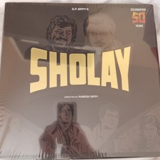SHOLAY 4 LP VINYL RECORD BOX SET R D BURMAN BOLLYWOOD 50 YEARS HINDI NEW 2025