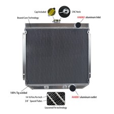 Aluminum radiator for ford - aluminum,