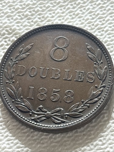 1858 guernsey doubles - guernsey, doubles,