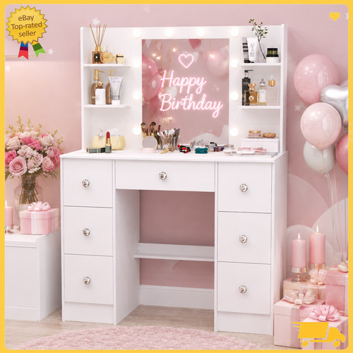 Large dressing table with - large,