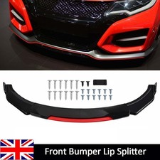 Lower Front Bumper Lip Splitter Spoiler Body Kit For Honda Civic Accord Saloon F