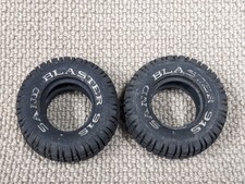 Tamiya Sand Blaster 916 Rear Tyres Original Vintage 1980s RC