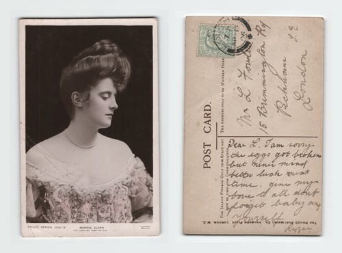 Vintage postcard morris clark - morris,