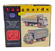 Vanguards KT1002 Ken Thomas Haulage Truck of 50s and 60s 1:64 Scale Diecast Box.