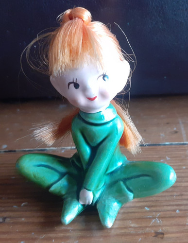 Pixie elf with red hair