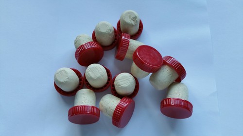 Plastic wine bottle corks - bottle,