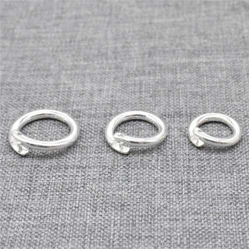 Sterling silver lock - lock, jump
