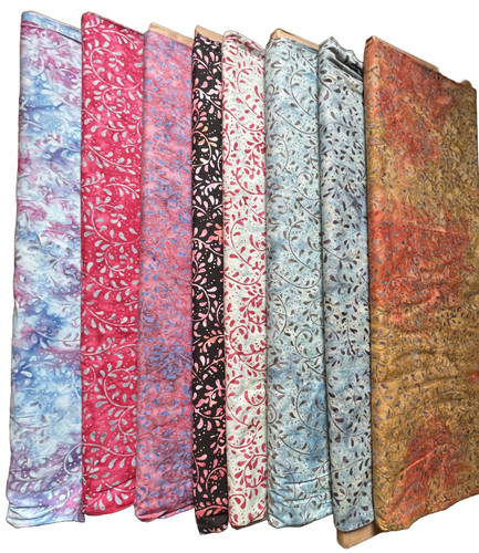 Batik fabric vines 100 - fabric,, 100%