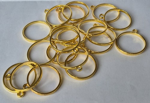 Gold tone metal - 20,
