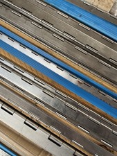 Joblot aircraft engineering StainlessSteel Piano Hinge Continuous Boat Weld 