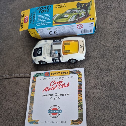 Corgi toys reissue - reissue, porsche