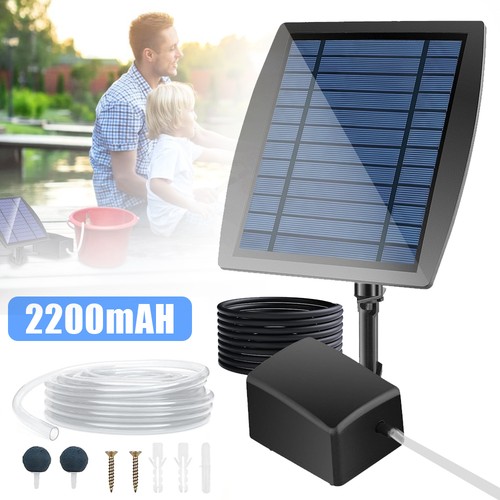 Solar powered oxygenator - solar, pond