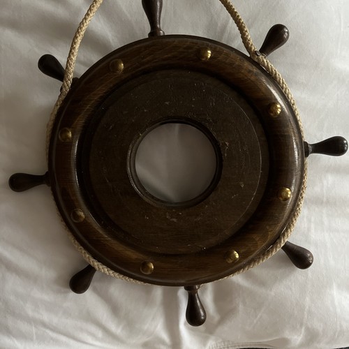 Ships wheel small - wheel, wooden