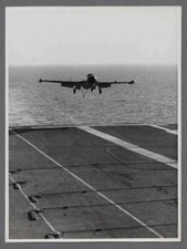 DE HAVILLAND SEA VENOM VINTAGE ORIGINAL MANUFACTURERS PHOTO ROYAL NAVY 10