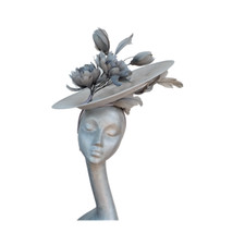 Una - Two tone grey Hatinator ASCOT WEDDING