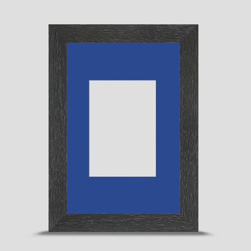 Grey photo frame 6x4 size - frame,