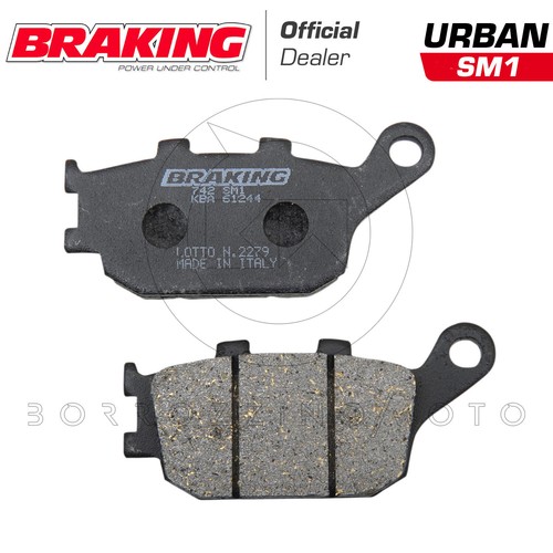 Rear brake pads braking 742sm1 - brake,