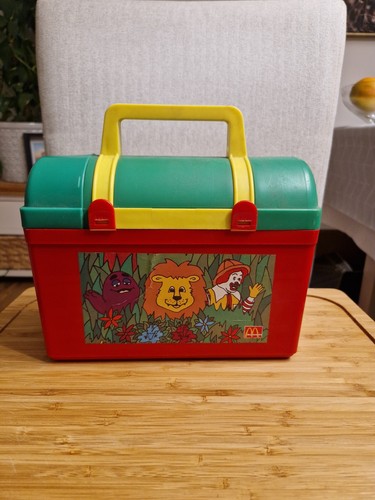 1980s mcdonald lunchbox - mcdonald's,