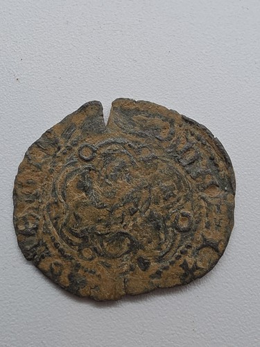 Spain medieval billon coin - medieval,