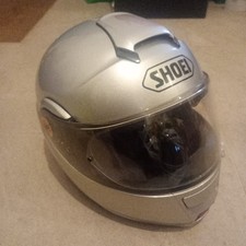 Shoei Neotec flip up helmet Size Small Silver 55-56cm