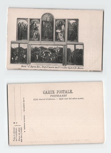 Vintage postcard gand ghent - vintage,