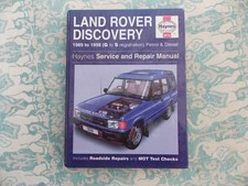 Land Rover Discovery Petrol & Diesel 1989-1998 Haynes Workshop Manual Hardback