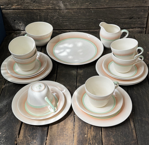 Art deco six person midwinter - art,