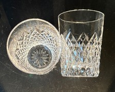 2 x TYRONE CRYSTAL Cut Lead