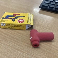 NGK Motorcycle LB05EMH Red Spark Plug Cap BC13694