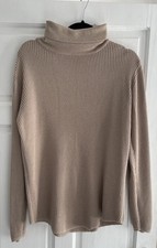Men’s Beige Topman Polo Neck