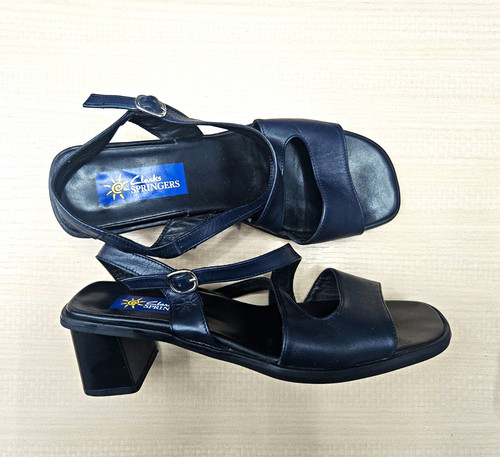 Clarks springers womens navy - clarks,