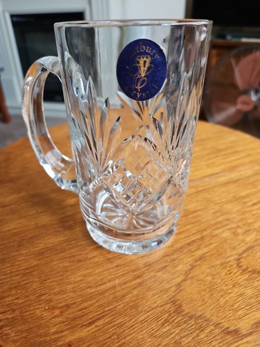 Tutbury crystal pint beer - tutbury,