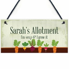 Personalised Funny Allotment
