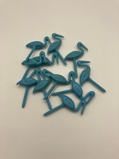 12 VTG Candle Holders Plastic