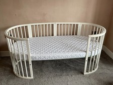 Stokke sleepi white cotbed - sleepi,