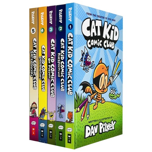Cat kid comic club series - cat,