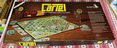 Cartel board game 1974 gamut - cartel,