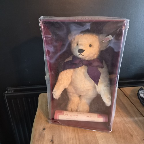 Steiff charlotte white - steiff, bear
