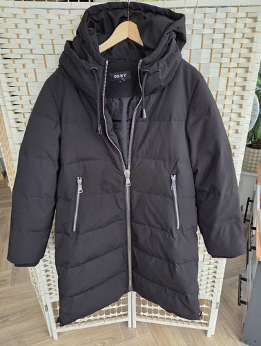 Dkny black padded puffer - dkny,