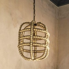 Graham and Green Wooden Bead Pendant