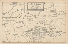 Sketch map of The Wessex of