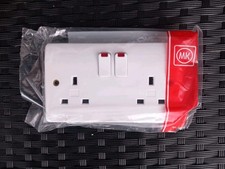 MK K2647WHI 13 AMP DOUBLE POLE