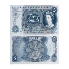 1963 british banknote - british,