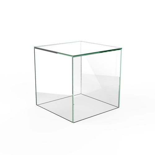 Acrylic cube display stand - acrylic,