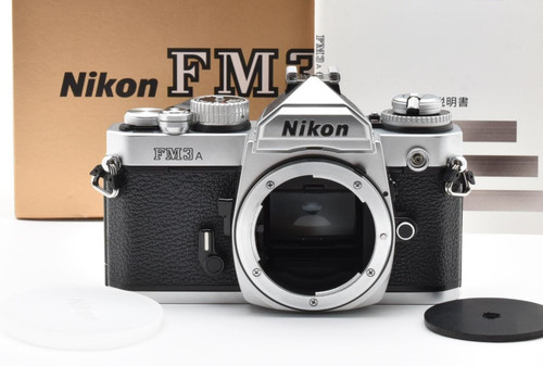 Near mint nikon fm3a - mint], silver
