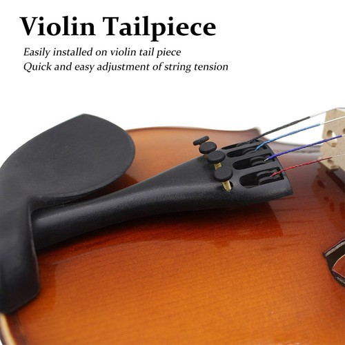 Violin tailpiece fine tuners - tailpiece,
