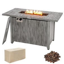 43-inch Propane Gas Fire Pit