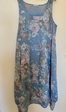 Italian Floral Lagenlook Linen