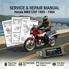 Honda mbx125f 1983 1984 - honda,