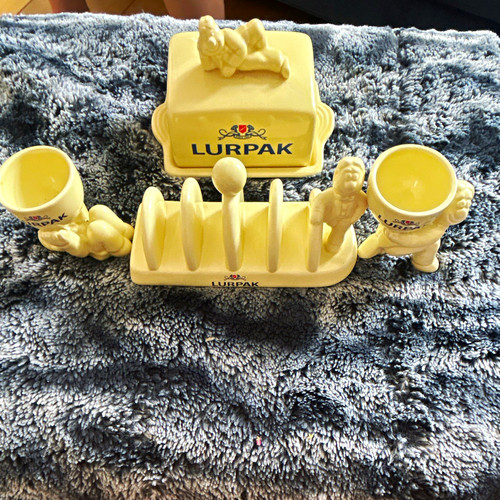 Lurpak advertising ceramic - lurpak,